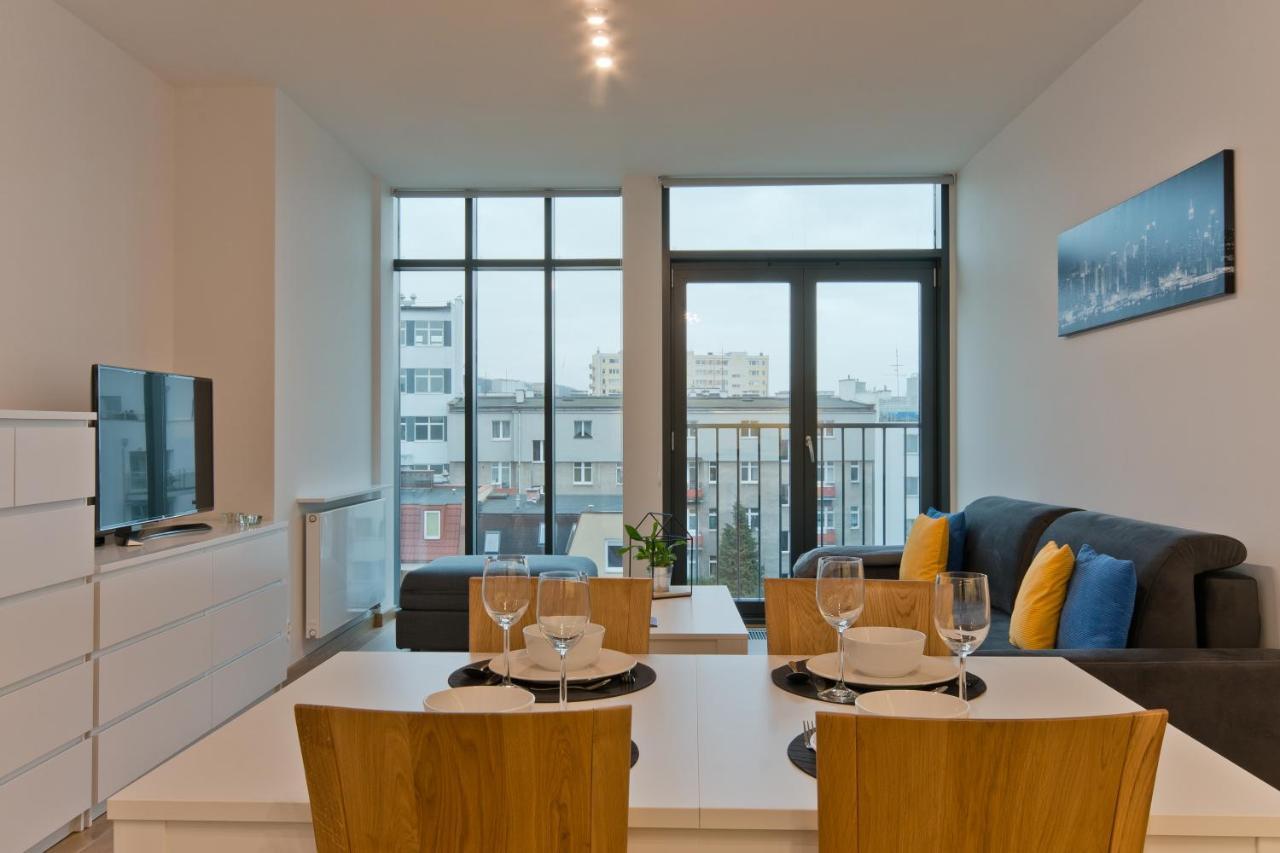 Citystay Abrahama Gdynia Apartment Luaran gambar